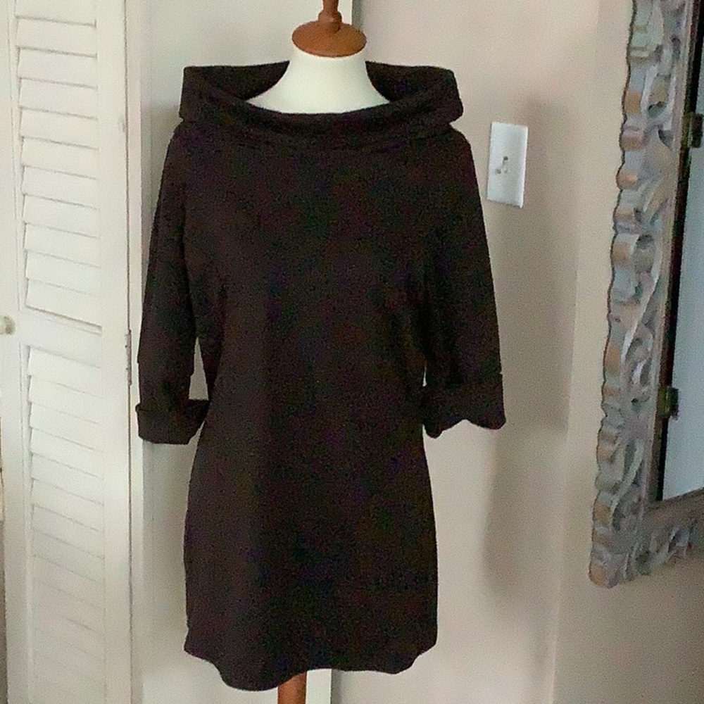 BCBGMaxAzria Chocolate Brown Tunic